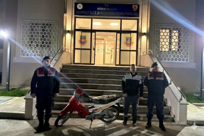 Faili meçhul dosya çözüldü; Motosiklet sahibine kavuştu