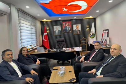 MHP’den Elvanpazarcık belediye başkanına ziyaret!