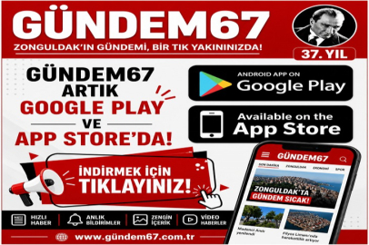 Gündem67 Gazetesi App Store ve Google Play'de!
