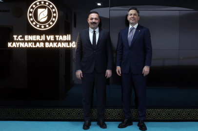 Mustafa Çağlayan, Enerji Bakanlığını ziyaret etti!
