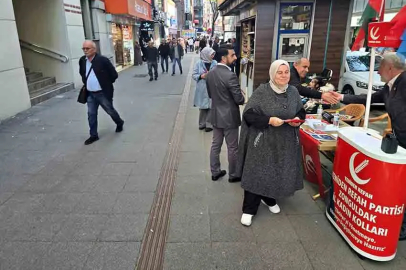 Yeniden Refah Partisi’nden Gazze için imza kampanyası!