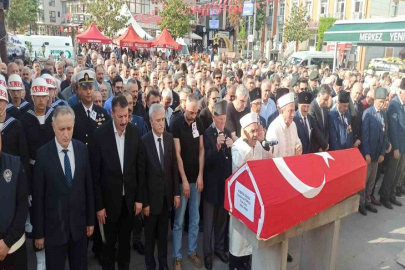 Devrekli Kıbrıs Gazisi son yolculuğuna dualarla uğurlandı!