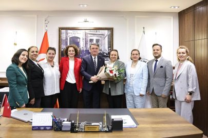 Türk Hemşireler Derneği’nden Başkan Erdem’e ziyaret!