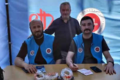 Zonguldak’ta kurban bağış standı açıldı!