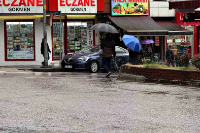 Meteorolojinin Uyardığı Yağış Zonguldak’ta Etkili Oldu!