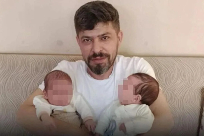 Zonguldaklı Muhammet Duman, ikizlerine doyamadan gitti!