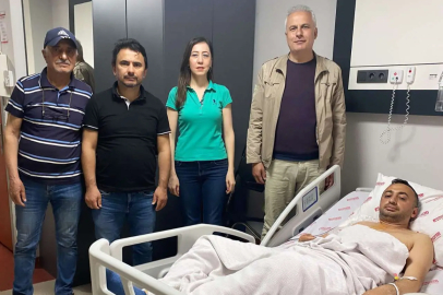 Harun Akgül’den ‘Geçmiş Olsun’ ziyareti!
