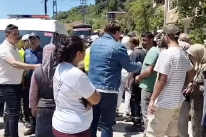 “Can güvenliğimiz yok” diyen köylülerden yol eylemi!