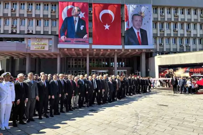 Zonguldak’ta 19 Mayıs törenle kutlandı!