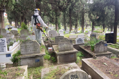 KDZ. EREĞLİ’DE 57 MEZARLIK BAYRAM ÖNCESİ TEMİZLENİYOR