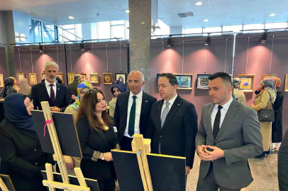 Zonguldak'ta Geleneksel Türk Sanatları Sergisi Açıldı!