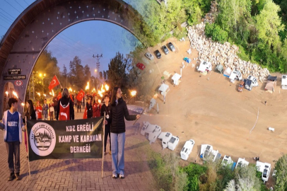 KANDİLLİ'DE 19 MAYIS COŞKUSU KAMP ATEŞİYLE BÜYÜDÜ!