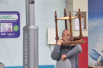 Zonguldak’ta Sağanak Bastırdı, Sehpalı Çözüm Güldürdü