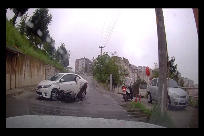 Alaplı’da motosiklet kazası: 1 yaralı