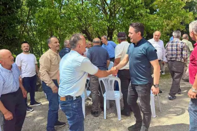 AK Parti Merkez İlçe köylerde bayramlaştı!