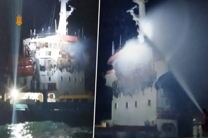 Karadeniz'de Türk gemisine İHA saldırısı: İki denizci yaralandı