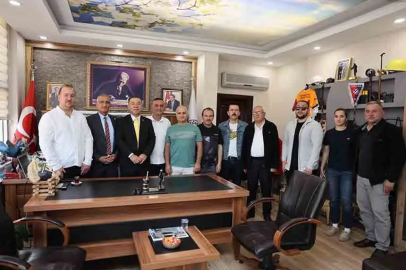 Çaydeğirmeni Belediyesinde bayramlaşma programı düzenlendi