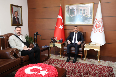 Mustafa Çağlayan’dan Vali’ye Ziyaret!