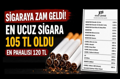 Sigaraya zam geldi: En ucuz ve en pahalı sigara fiyatı değişti!