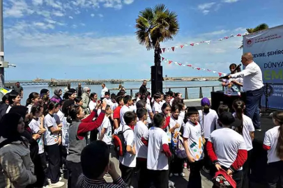 Zonguldak sahili çocuk şenliğine döndü: Minikler hem eğlendi hem çevreyi öğrendi