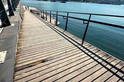 Zonguldak sahilinde tehlike saçan görüntü!