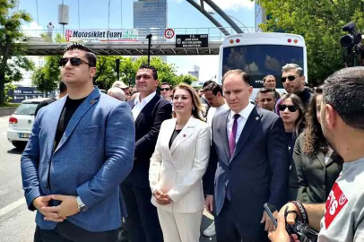 Deniz Yavuzyılmaz, Doruk Madencilik işçilerine destek verdi