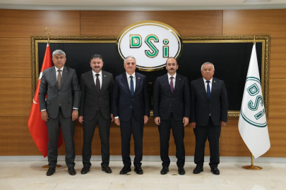 Saffet Bozkurt’tan DSİ’ye ziyaret: Beldelerdeki projeler masaya yatırıldı