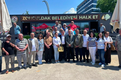 Zonguldak Halk Et mobil satış noktası yoğun coşkuyla açıldı!