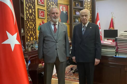 Önder Alkan MHP Genel Başkanı Devlet Bahçeli’yi ziyaret etti
