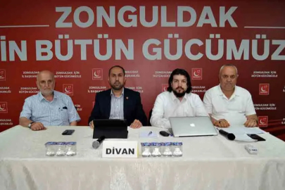 Saadet Partisi Zonguldak İl Başkanlığının İl Divan Toplantısı yapıldı