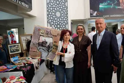 Halk Eğitim Merkezi sergisi izleyenleri hayran bıraktı
