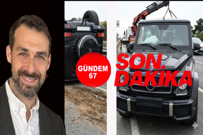 Zonguldak'ın genç iş insanı Emre Acar trafik kazası geçirdi: Aracı 8 takla attı!