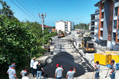 KDZ. EREĞLİ ASFALTLANIYOR!