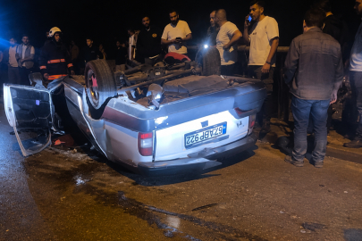 Zonguldak'ta Tünel Çıkışında feci kaza!