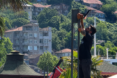 Zonguldak Belediyesi sahilde aydınlatma hatlarını yeniliyor
