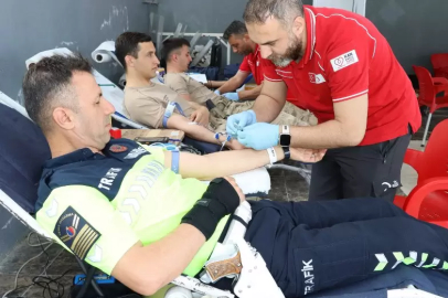 Zonguldak İl Jandarma Komutanlığından Kan Bağışı Kampanyası