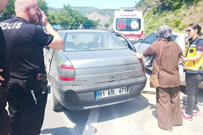 Plaj mevkiinde kaza: 2 yaralı