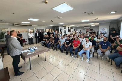 TAT Metal emekçilerinden Başkan Kalfa’ya teşekkür ziyareti ...