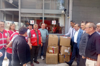 İş insanlarından Kızılay'a destek!