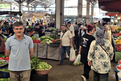 Zonguldak halk pazarına ilgi sürüyor!