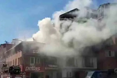 Zonguldak’ta Lastik deposu alevlere teslim oldu!