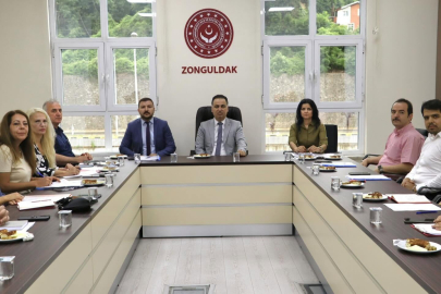 Zonguldak’ta huzurevleri için değerlendirme toplantısı