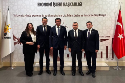 Bakan Nihat Zeybekçi, Çolakoğlu ve Çanakçılar’ı ağırladı