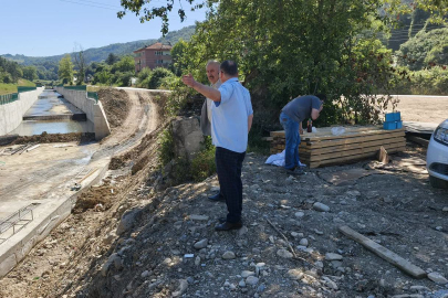 Gökçebey’de taşkın riskini azaltacak proje