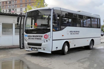 Kozlu’da halk otobüsü isyanı: Vatandaşlardan balık istifi tepkisi!