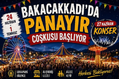 Bakacakkadı’da panayır coşkusu!