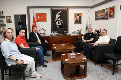 İl Emniyet Müdürü Ergen’den Başkan Ulupınar’a Ziyaret