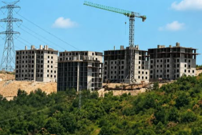 TOKİ Projesi’nde inşaat çalışmaları sürüyor