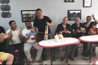 Zonguldak'tan Sedat Peker'e kemençeli doğum günü kutlaması!