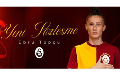 Karadeniz Ereğlili Ebru Topçu, Galatasaray ile sözleşme yeniledi!
